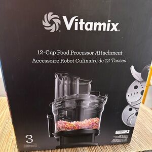 Vitamix 12-Cup Food Processor Attachment - Brand NEW